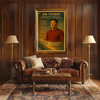 Tribute to a Legendary Athlete Poster