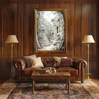 Ancient Ruins Design: Cultural or Heritage Poster