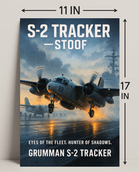 Grumman S-2 Tracker Eyes of the Fleet Poster PosterGoat