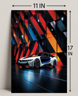 Futuristic Elegance Poster