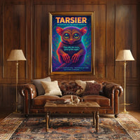 Tarsier Guardian of the Night Forests Poster