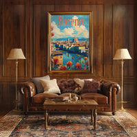 Florence Cathedral Vintage Poster