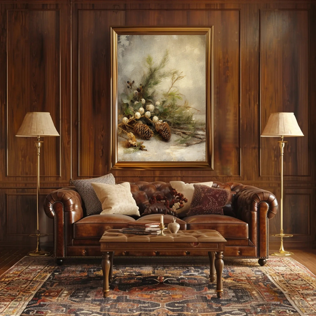 Winter Still Life Poster