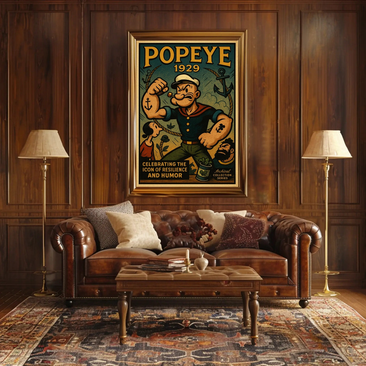 Popeye 1929 Art Poster POP-152