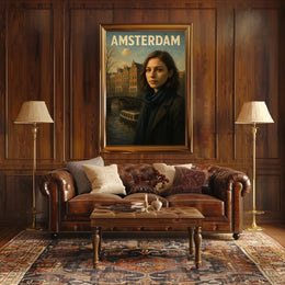 Amsterdam Elegance Poster