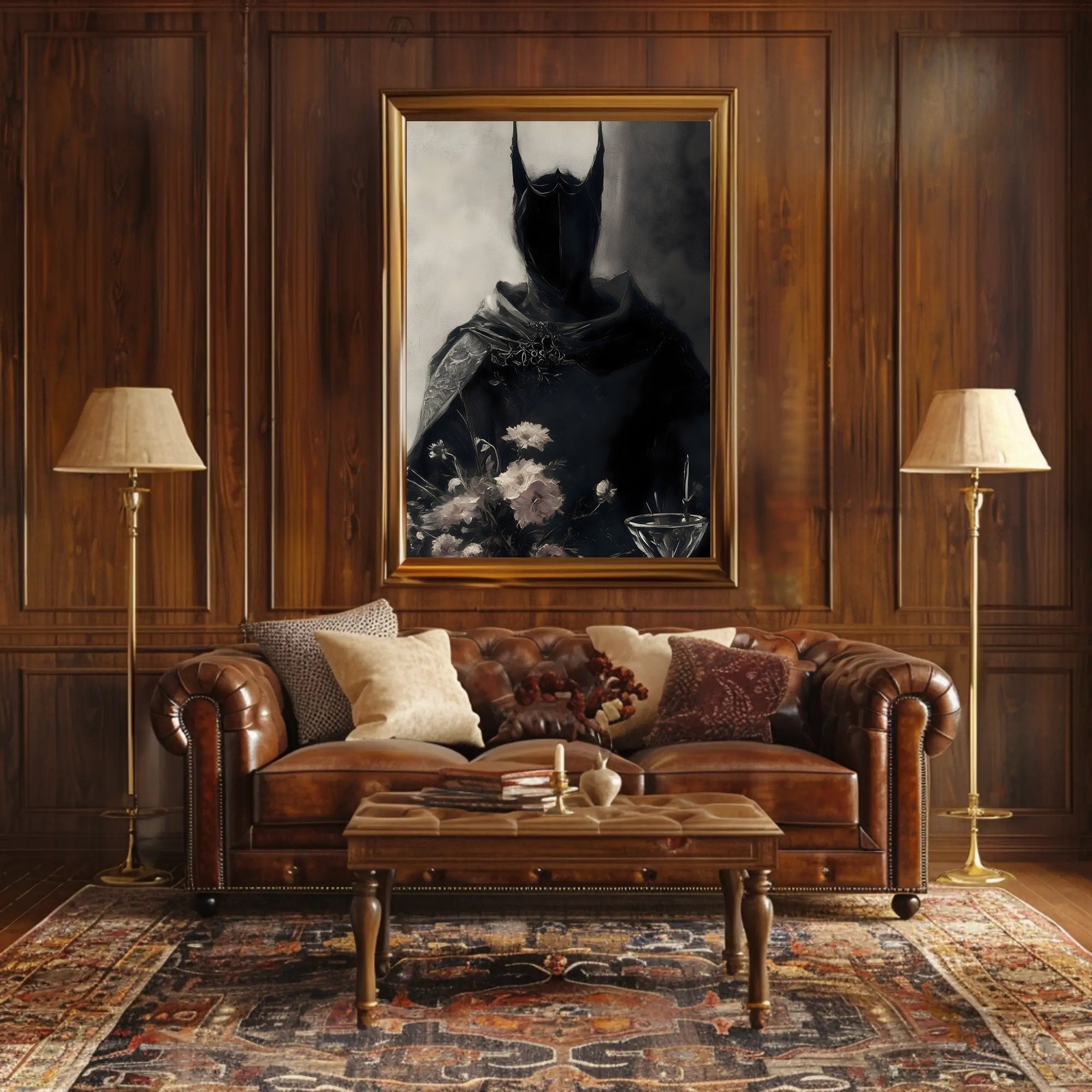 Knight in Mysterious World Fantasy or Mythology Poster PosterGoat