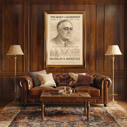 Franklin D. Roosevelt The Legacy Of Poster