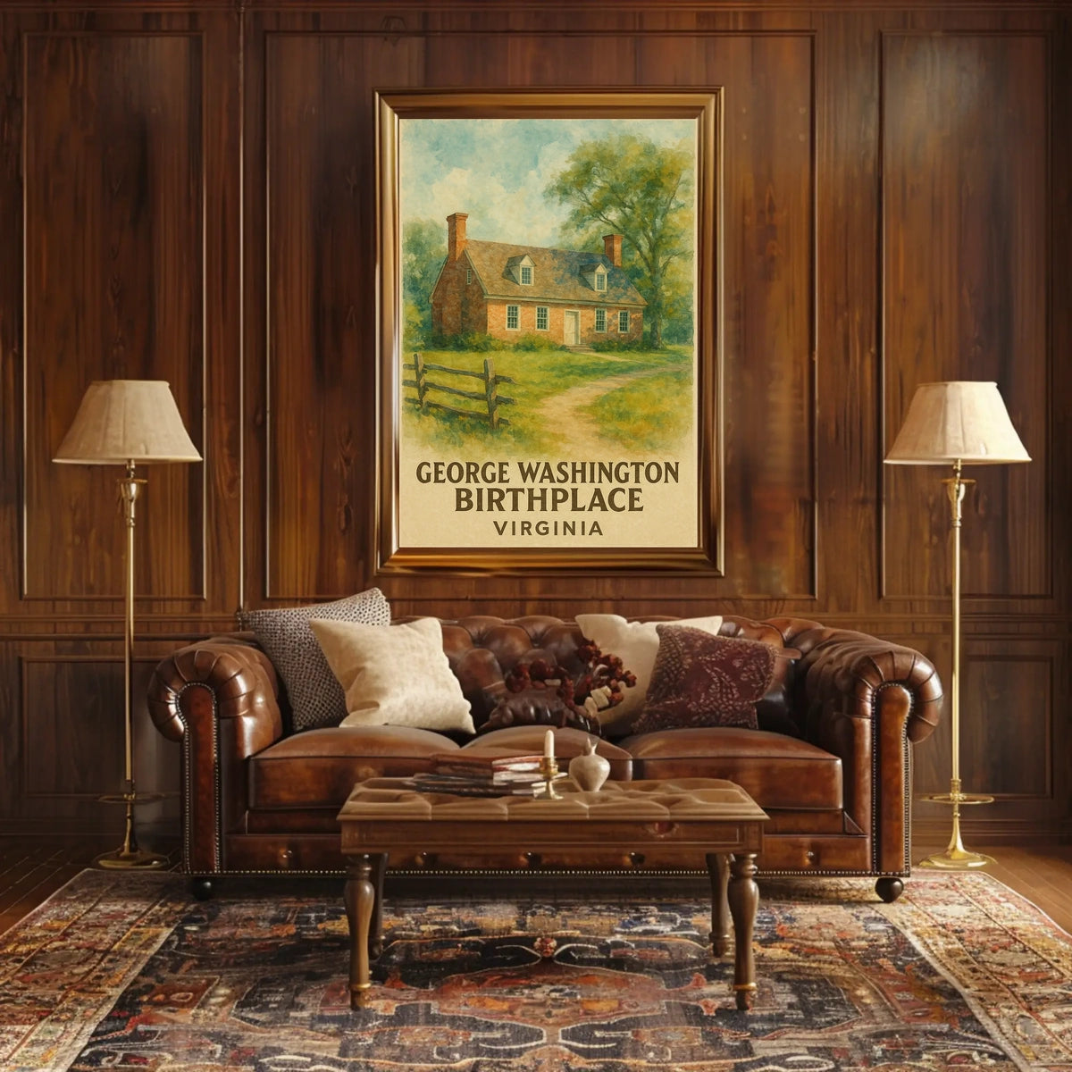 George Washington Birthplace Poster