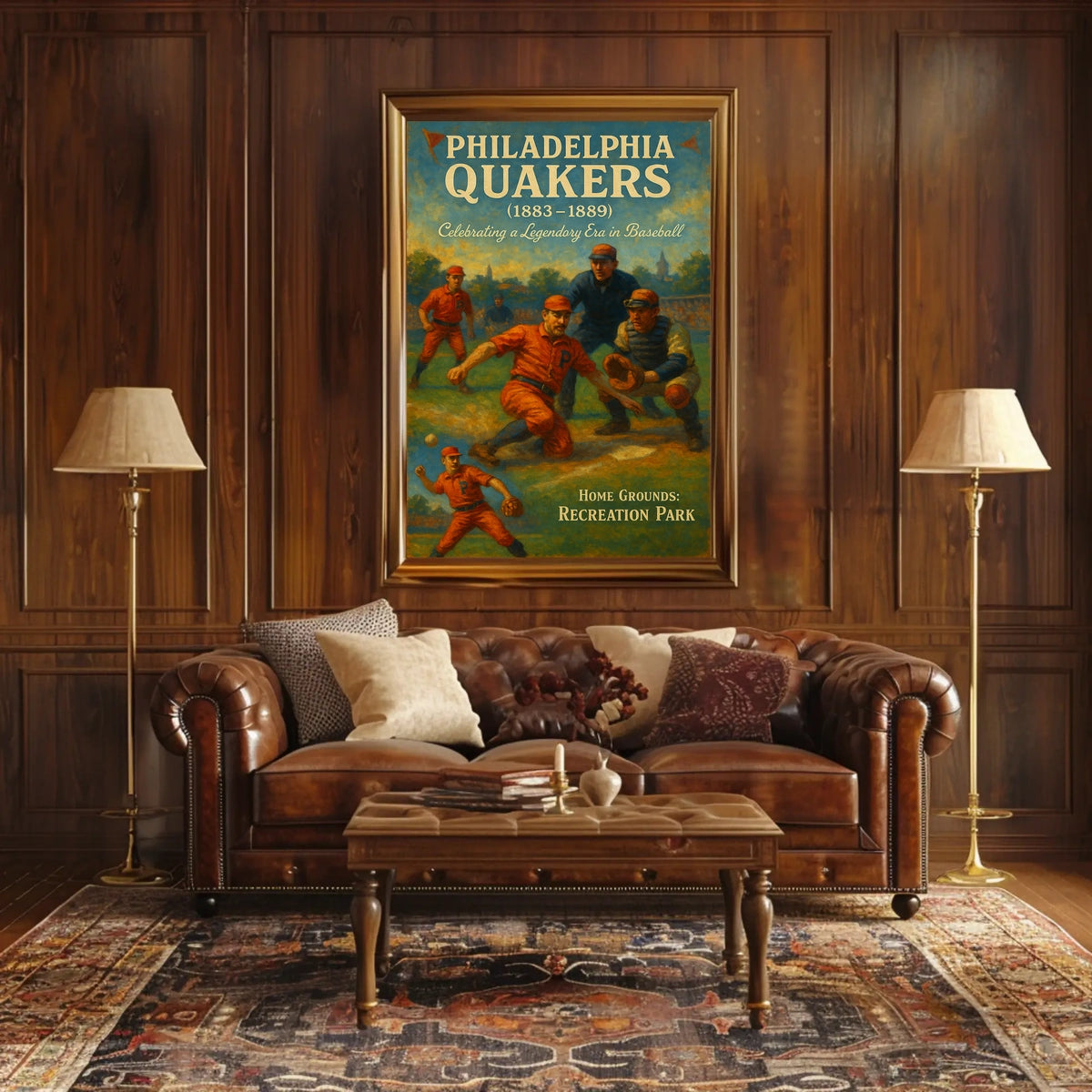 Philadelphia Quakers (1883-1889) Poster