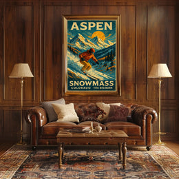 Aspen Snowmass Adventure Poster
