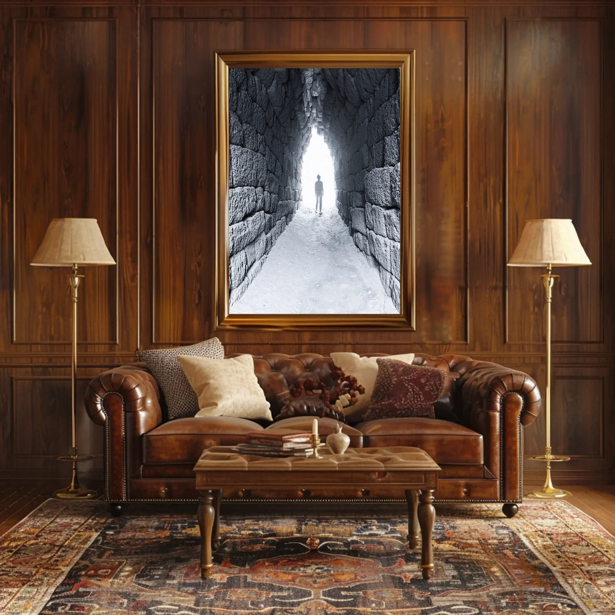 Journey Through The Stone Passage Poster