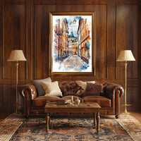 Stockholm Gamla Stan Old Town Sweden Historic Street Poster