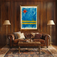 Abstract Flag Design Abstract Poster