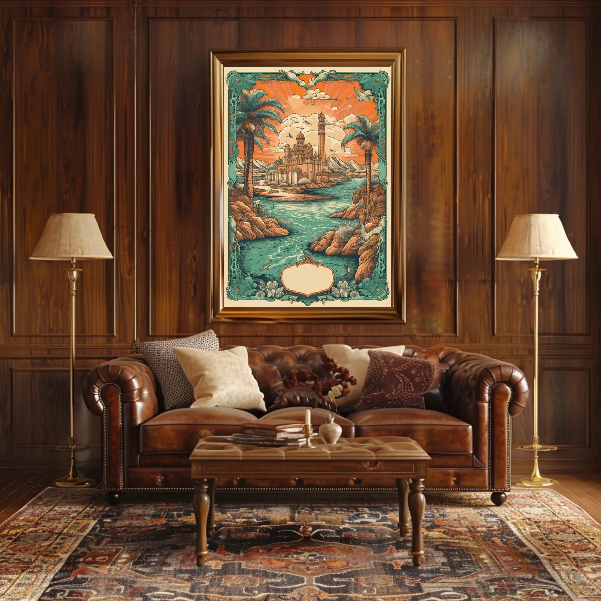 Enchanted Oasis Poster