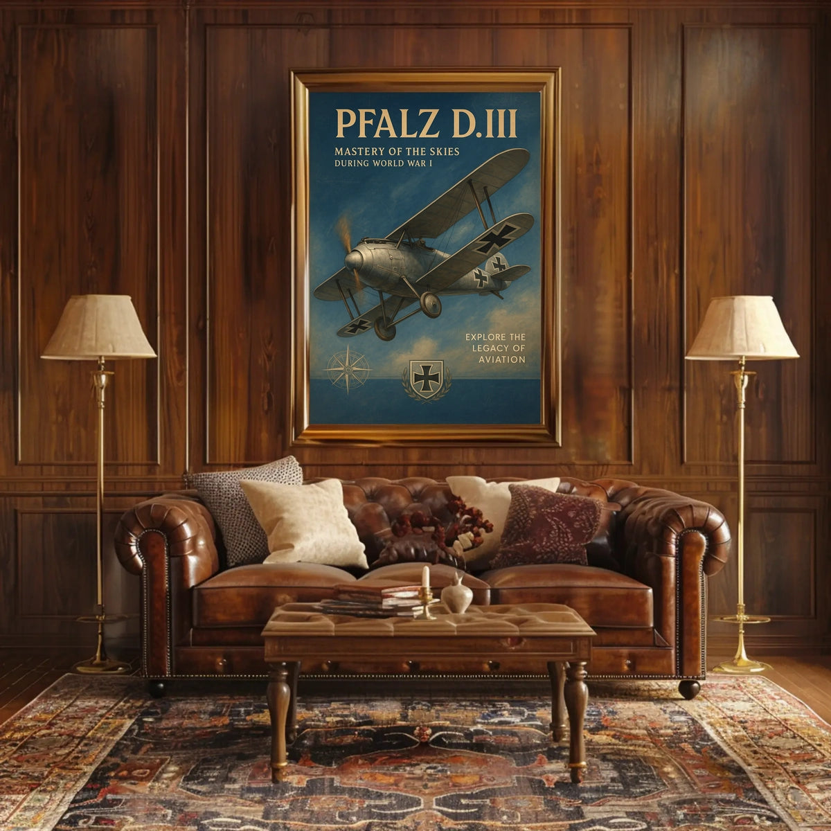 Pfalz D.III Mastery of the Skies Poster