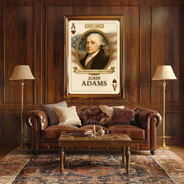 John Adams Second President History Print Legacy Poster