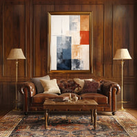 Abstract Geometric Harmony Abstract Poster