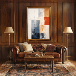 Abstract Geometric Harmony Abstract Poster