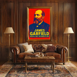 James Garfield Presidential Term Poster