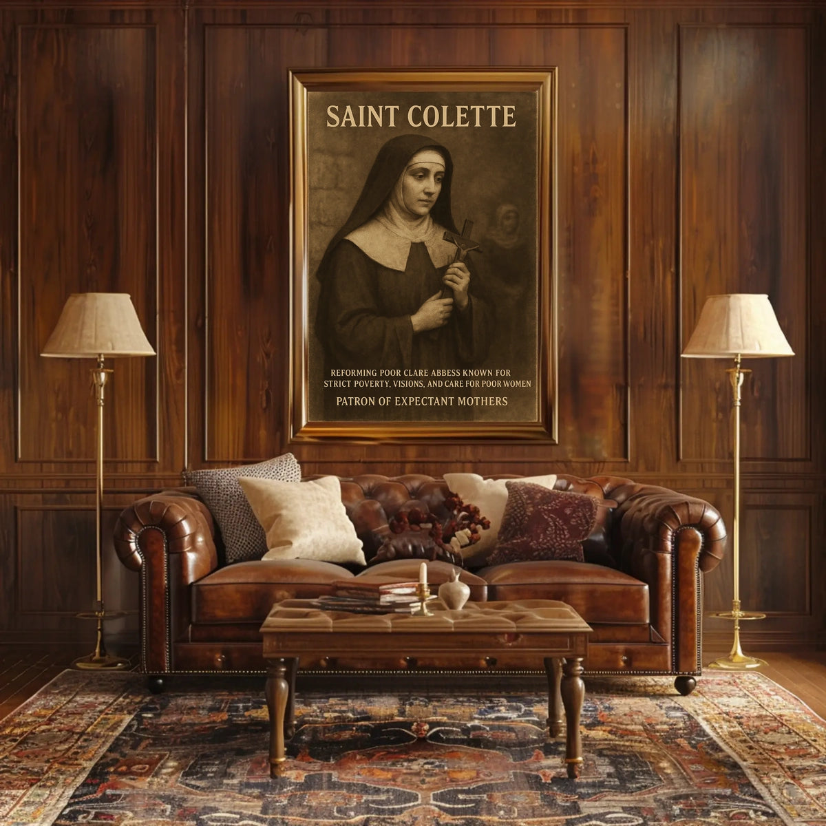 Saint Colette Poster
