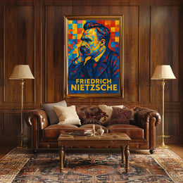 Friedrich Nietzsche Poster