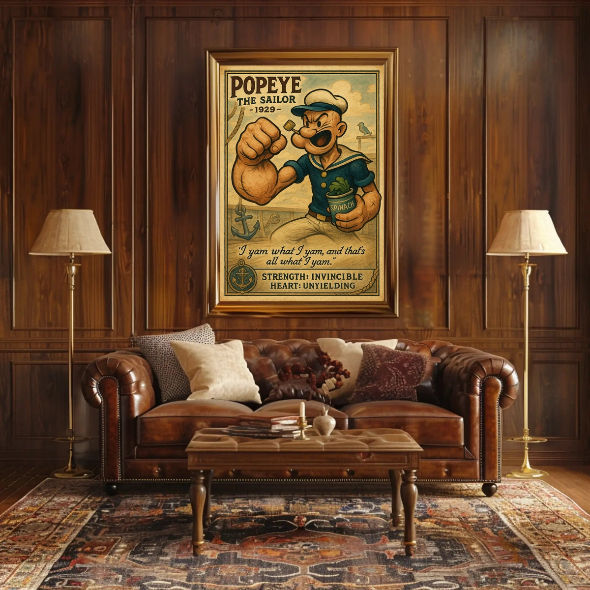 Popeye 1929 Art Poster POP-182