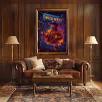 Buffalo Bill Wild West Wall Art Print PosterGoat