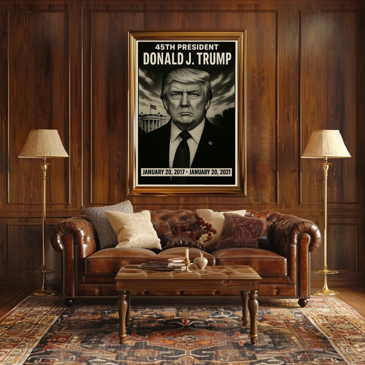 Donald J. Trump 45Th President Poster
