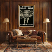 Donald J. Trump 45Th President Poster