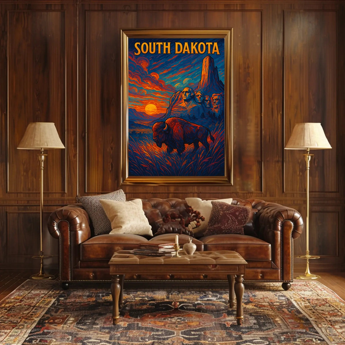 South Dakota Scenic Poster
