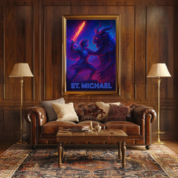 Saint Michael Archangel Poster