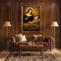 Saint Mary di Rosa Poster PosterGoat