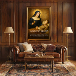 Saint Mary di Rosa Poster PosterGoat