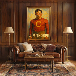 Jim Thorpe Portrait Poster