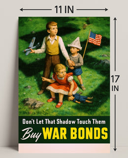 Don't Let That Shadow Touch Them Poster PosterGoat