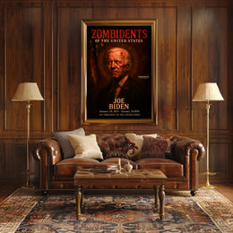 Joe Biden 46th President of the United States Zombidents Poster Series