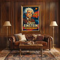 Albert Einstein Nobel Prize In Physics Poster