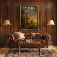 Natchez, Mississippi Antebellum Poster
