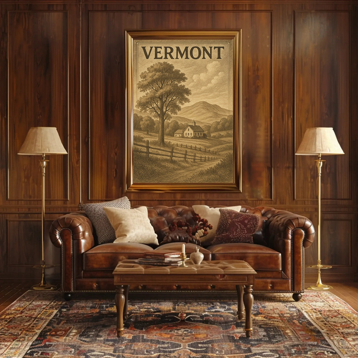 Vermont Landscape Poster