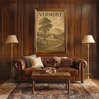 Vermont Landscape Poster