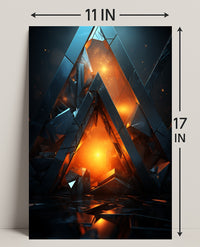 Geometric Inferno Poster