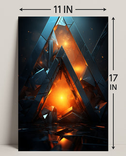 Geometric Inferno Poster