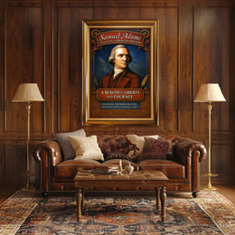 Samuel Adams - Architect of American Freedom Poster PosterGoat