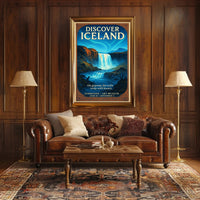 Discover Iceland Exhibition Poster