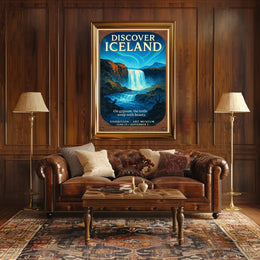 Discover Iceland Exhibition Poster