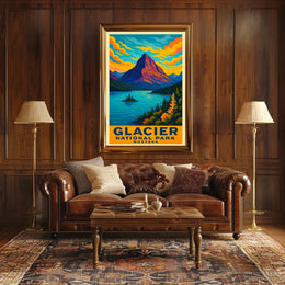 Glacier National Park Montana Poster