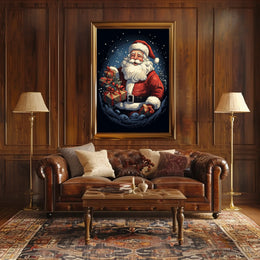 Santa Claus Holiday Cheer Poster