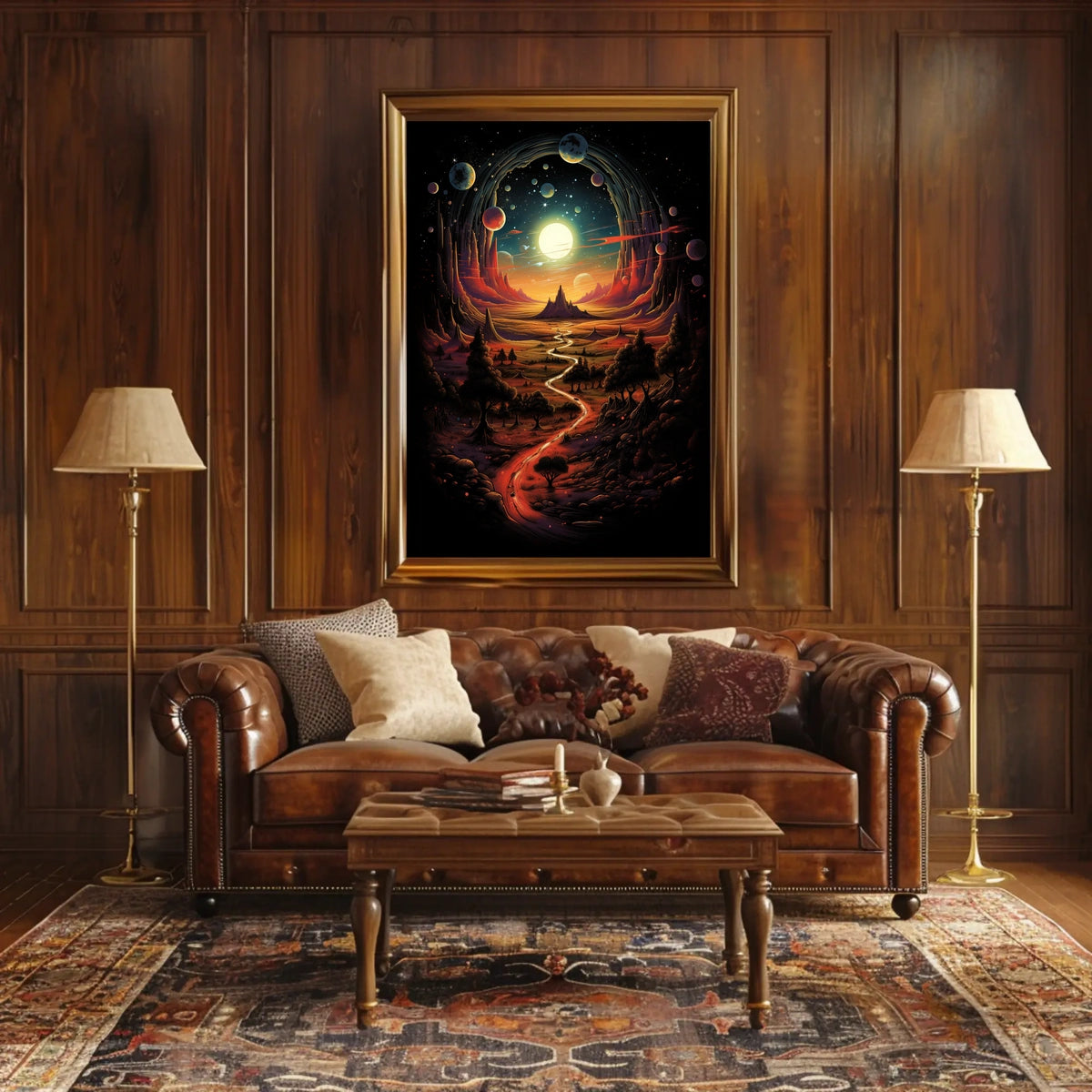 Celestial Odyssey Poster