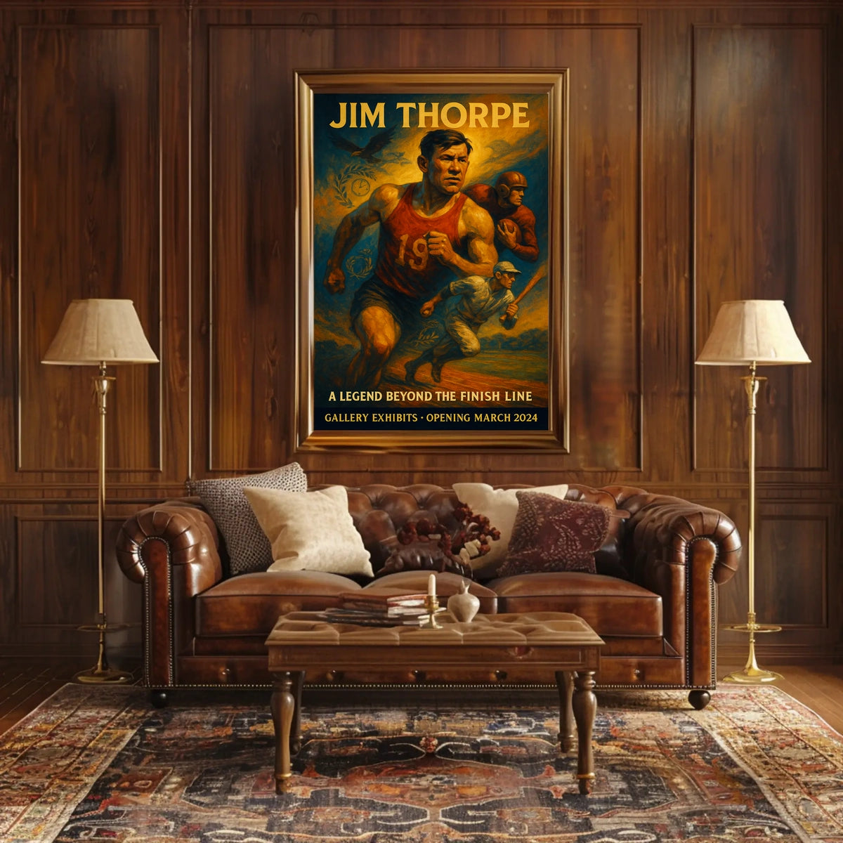 Jim Thorpe A Legend Beyond the Finish Line Poster