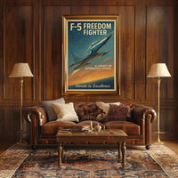F-5 Freedom Fighter Poster
